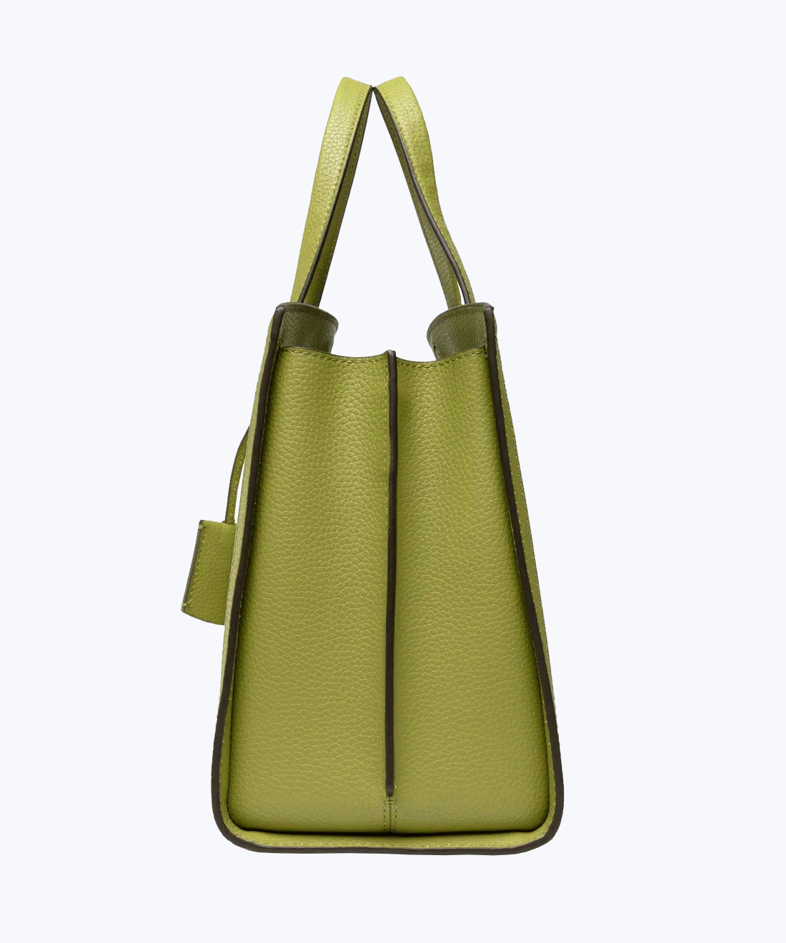 Leather tote bag