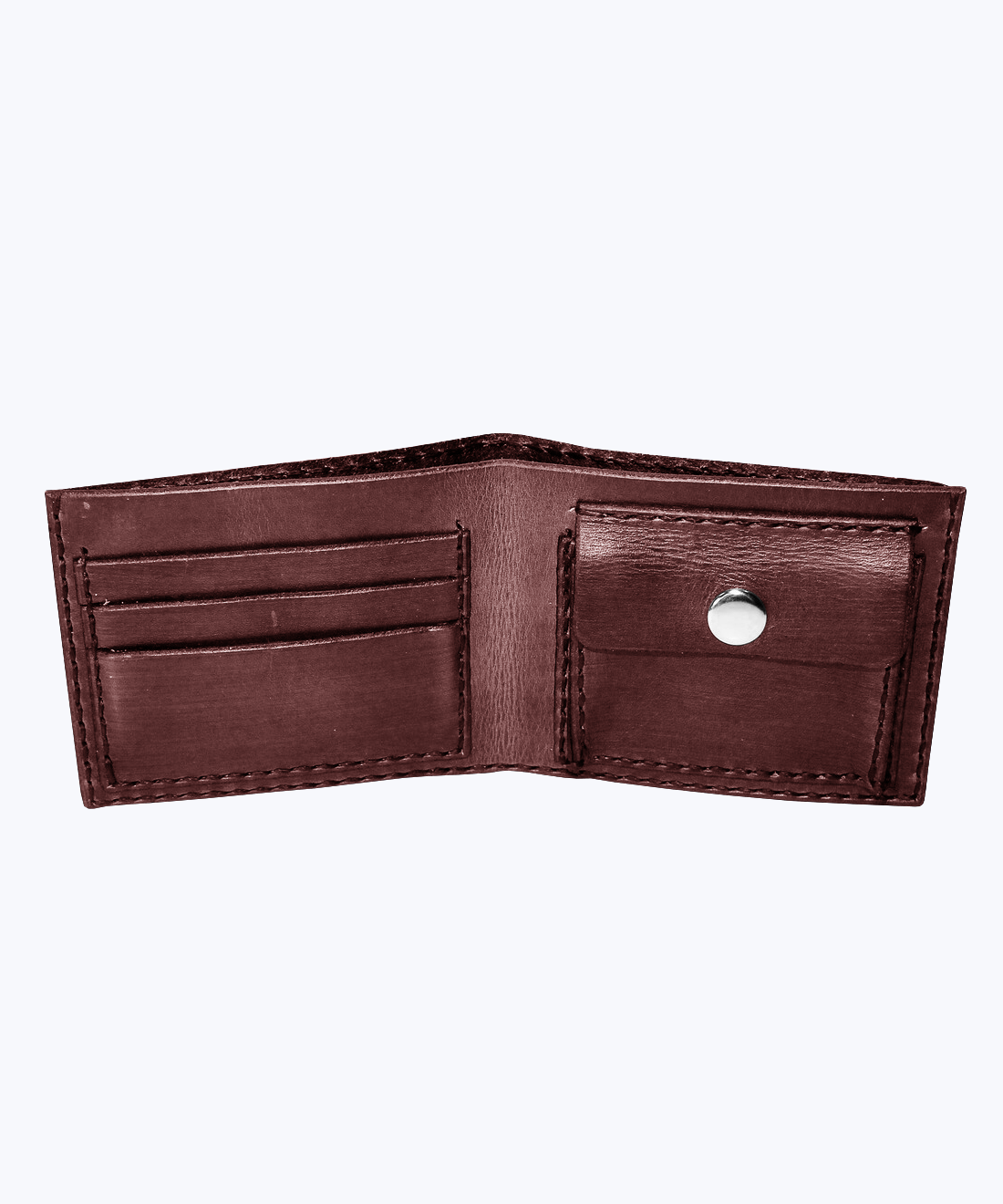 Rough leather wallet