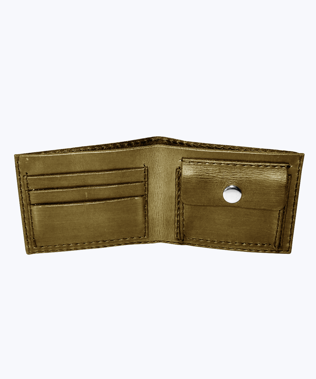Rough leather wallet