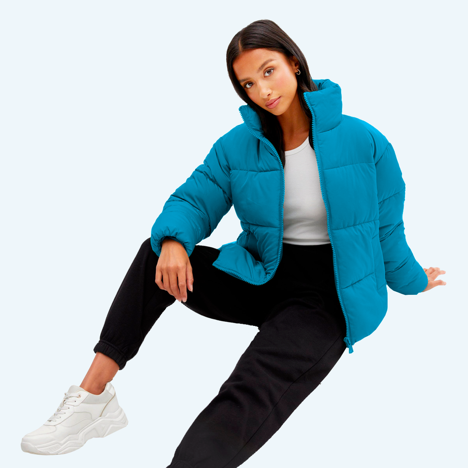 Loose padded jacket