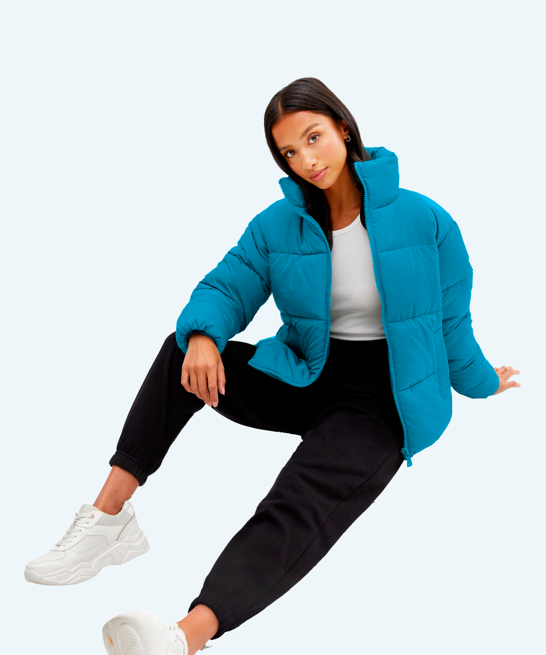 Loose padded jacket