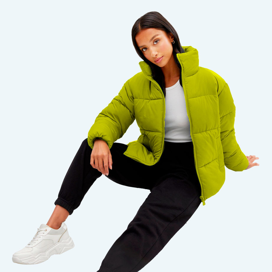 Loose padded jacket