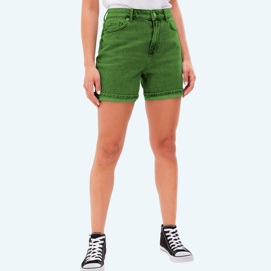 Short denim shorts