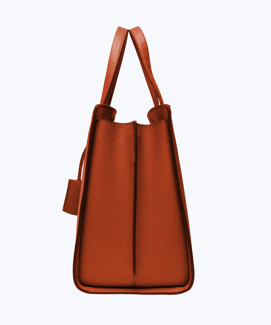 Leather tote bag