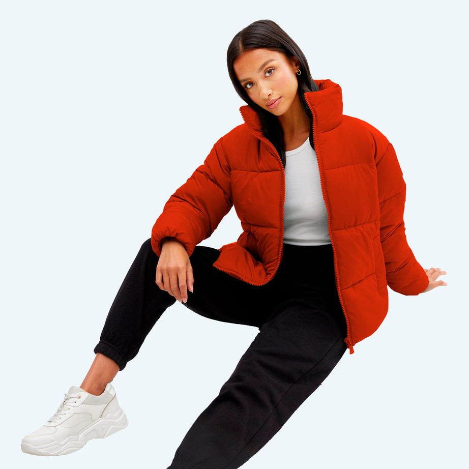 Loose padded jacket