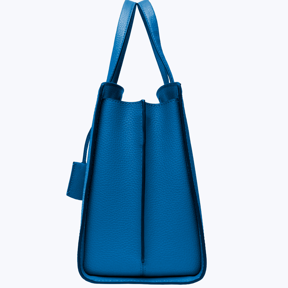 Leather tote bag