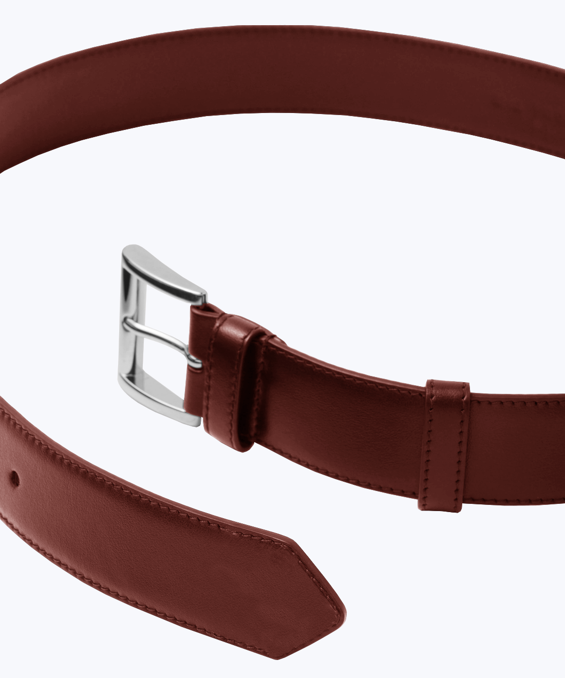 Men's leather belt