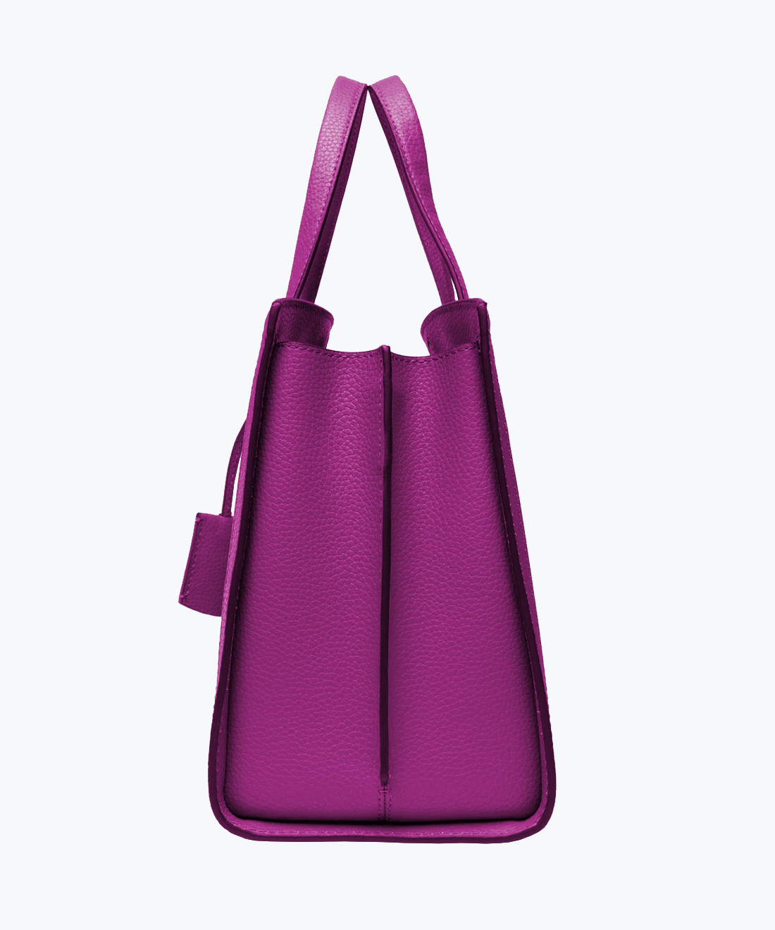 Leather tote bag