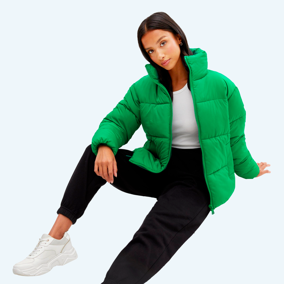 Loose padded jacket