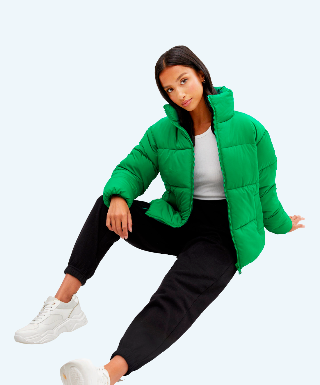 Loose padded jacket