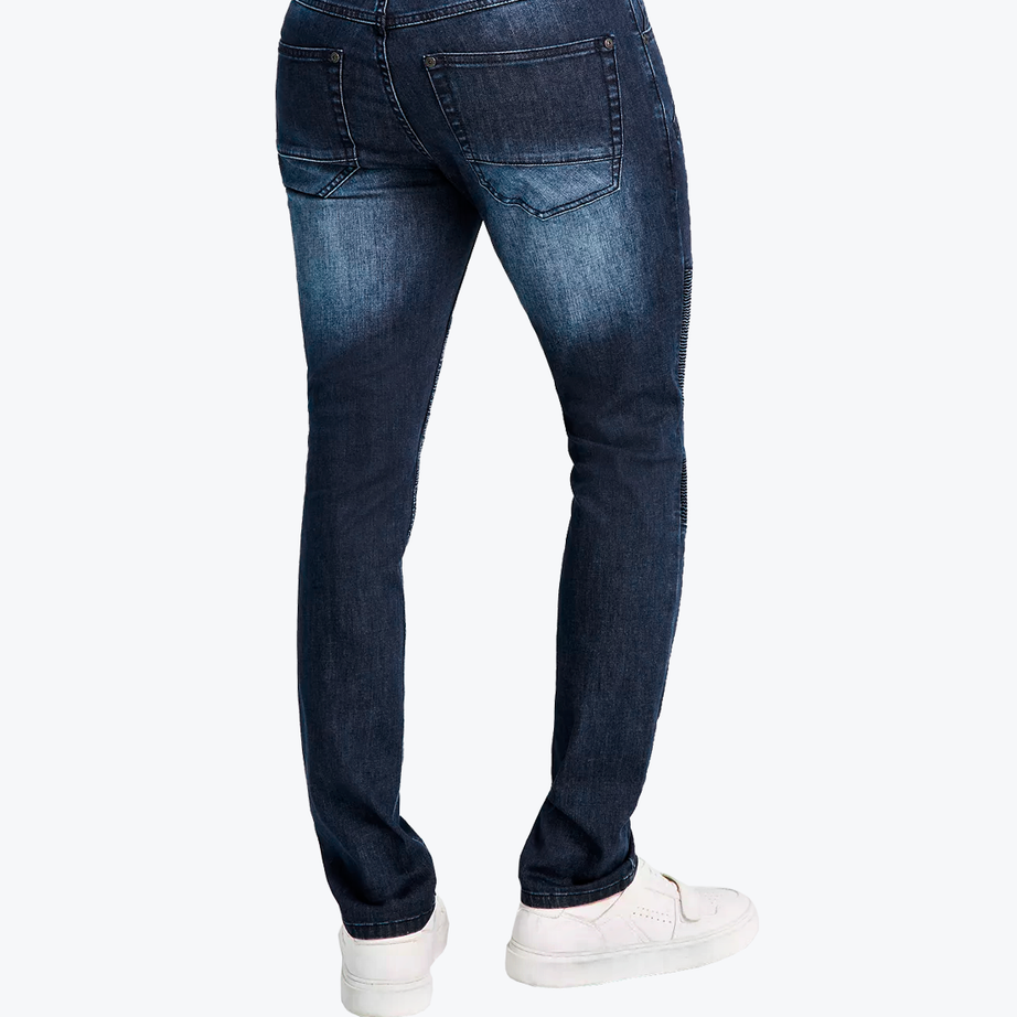 Dark blue skinny jeans