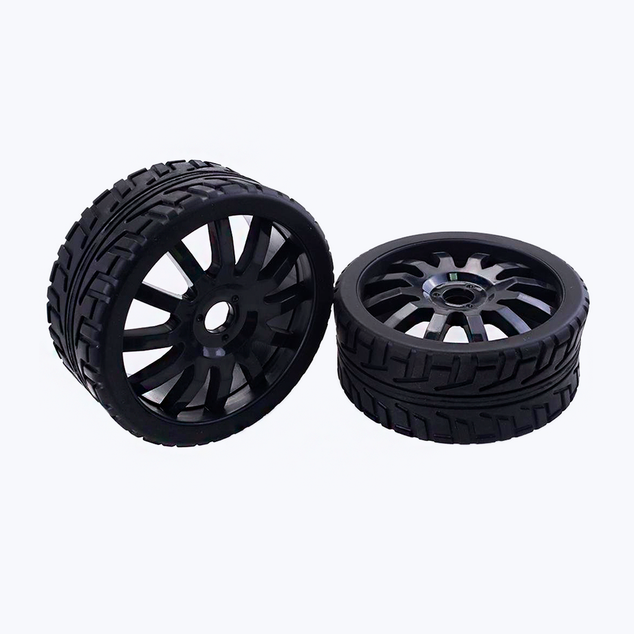 Black rims wheels