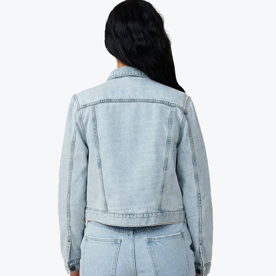Light blue denim jacket