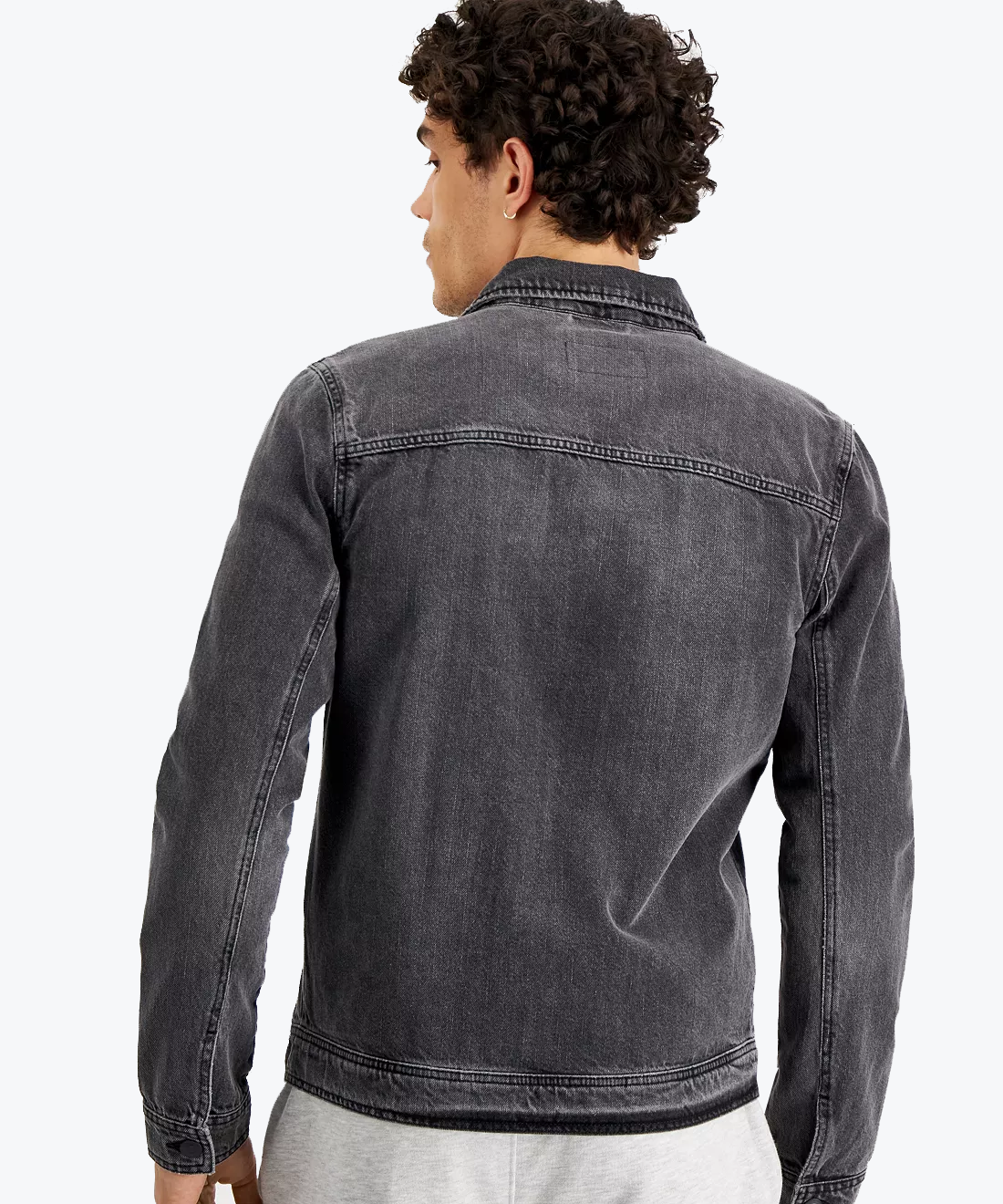 Grey denim jacket