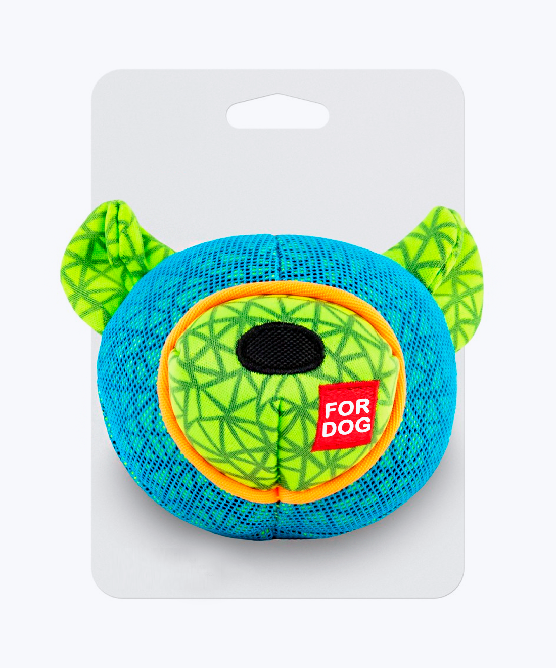 Bear toy with squeaker