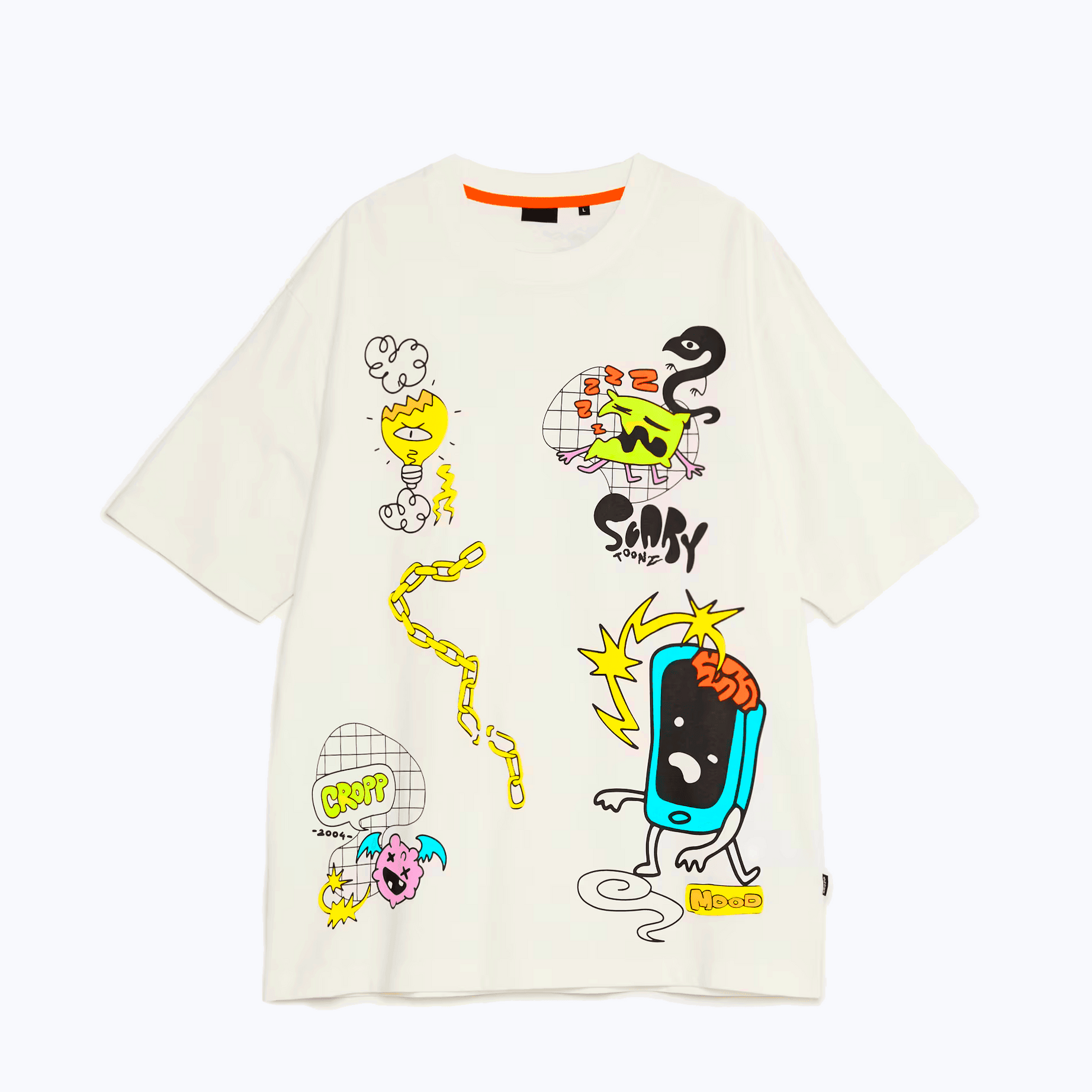 Graffiti neon T-shirt