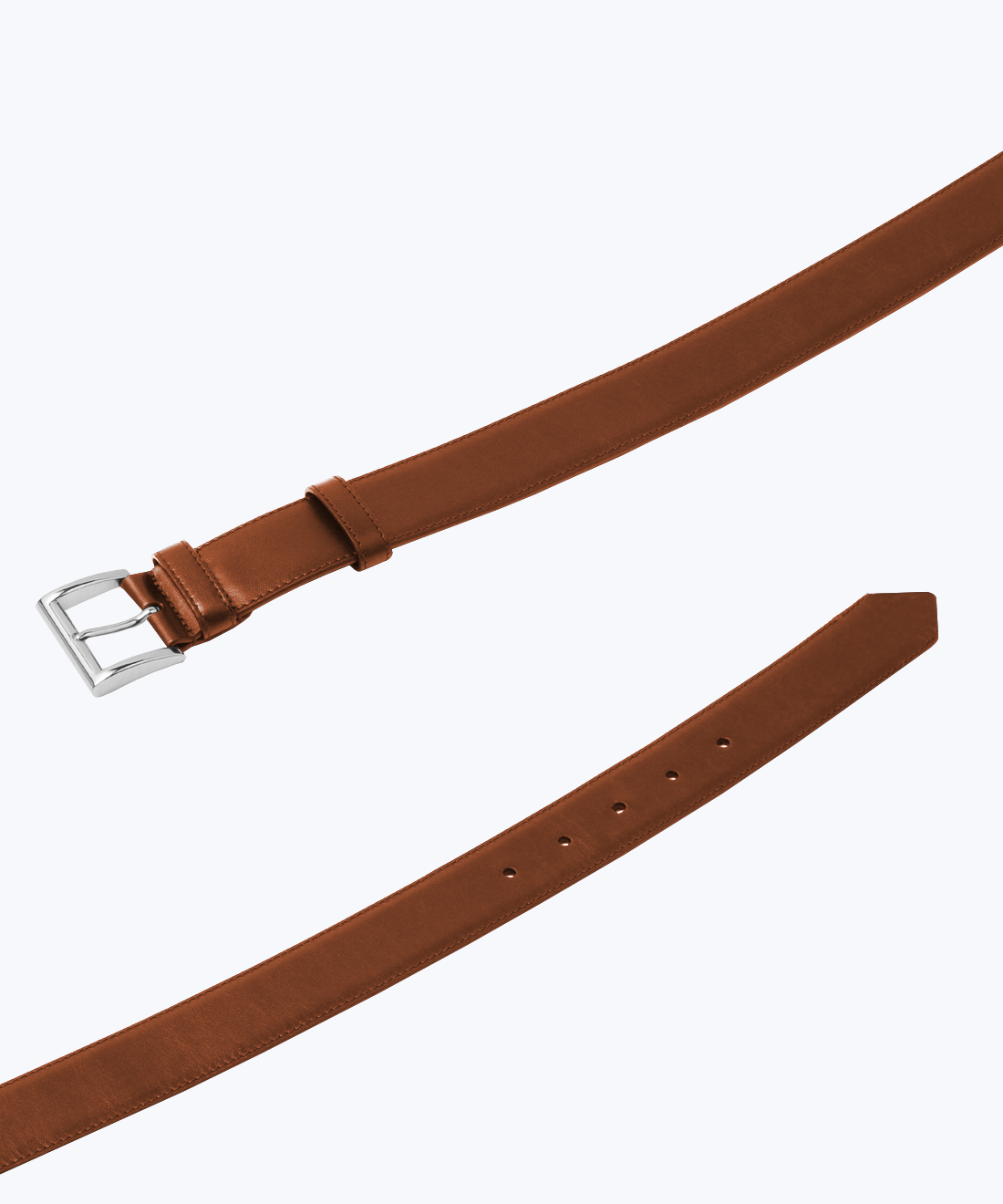 Men's leather belt
