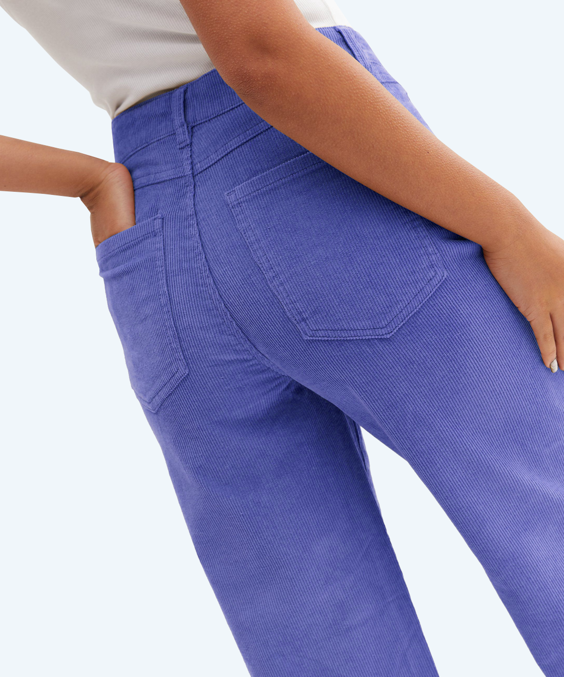 Wide leg jeans