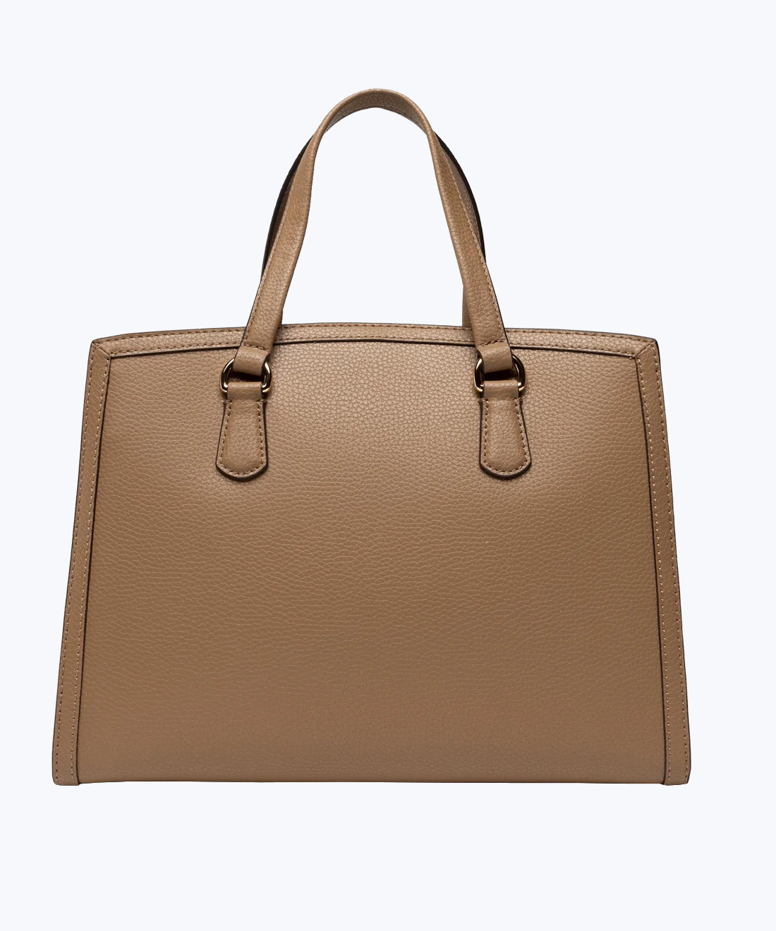 Leather tote bag