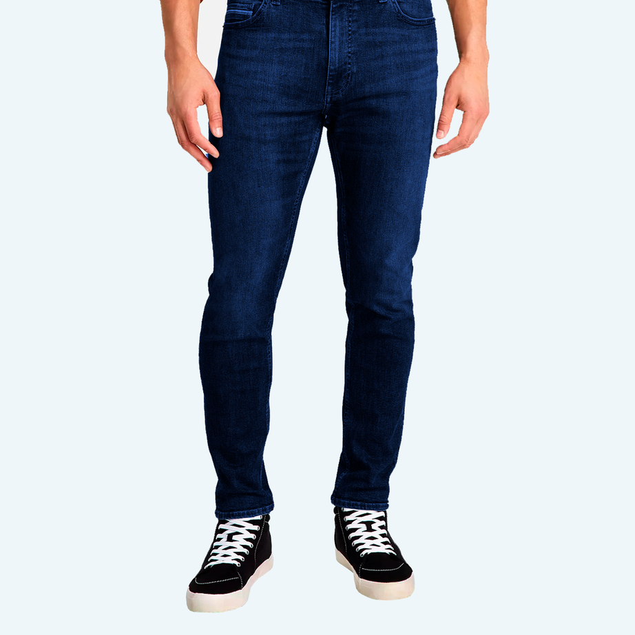 Worn stylish jeans