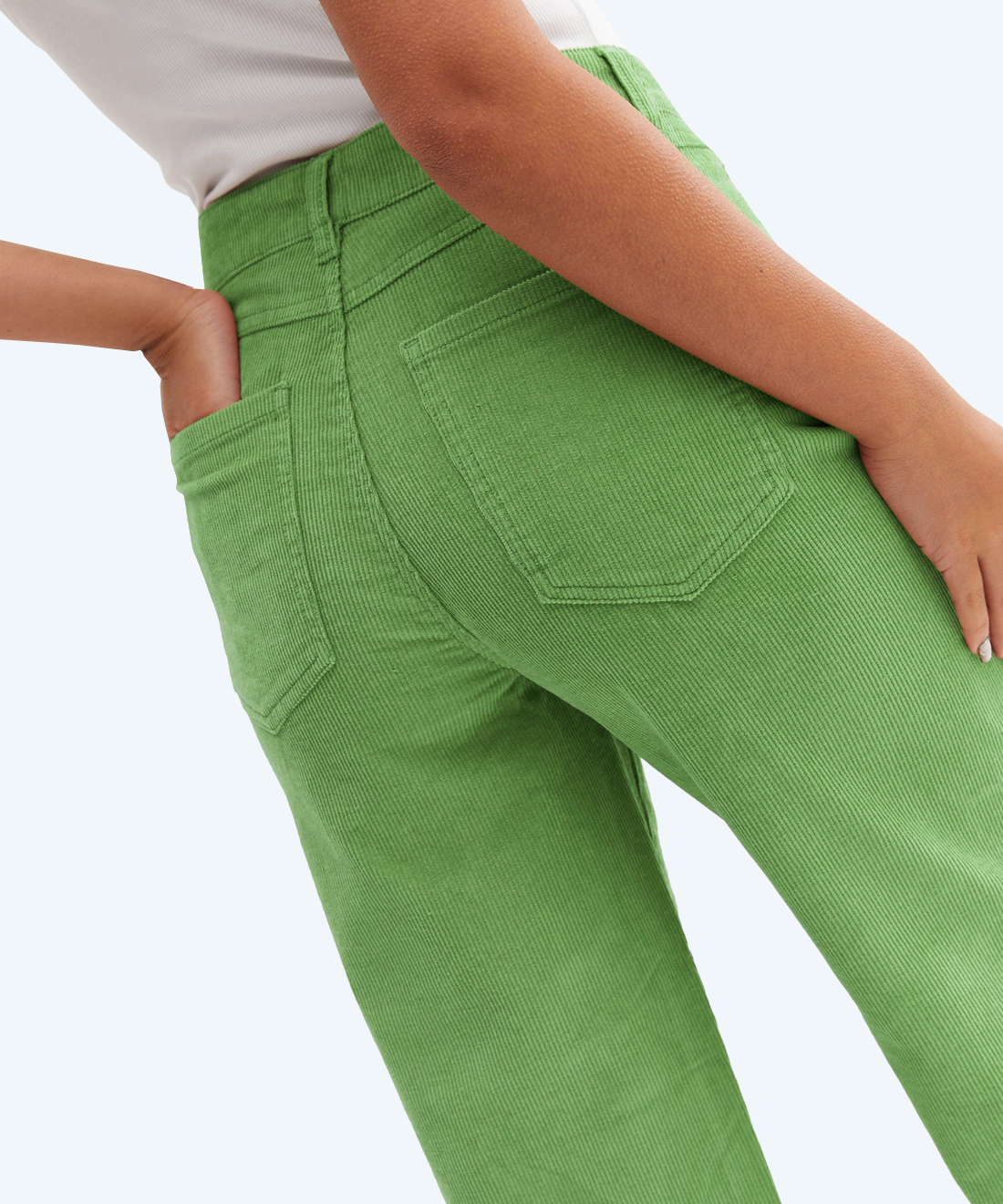 Wide leg jeans