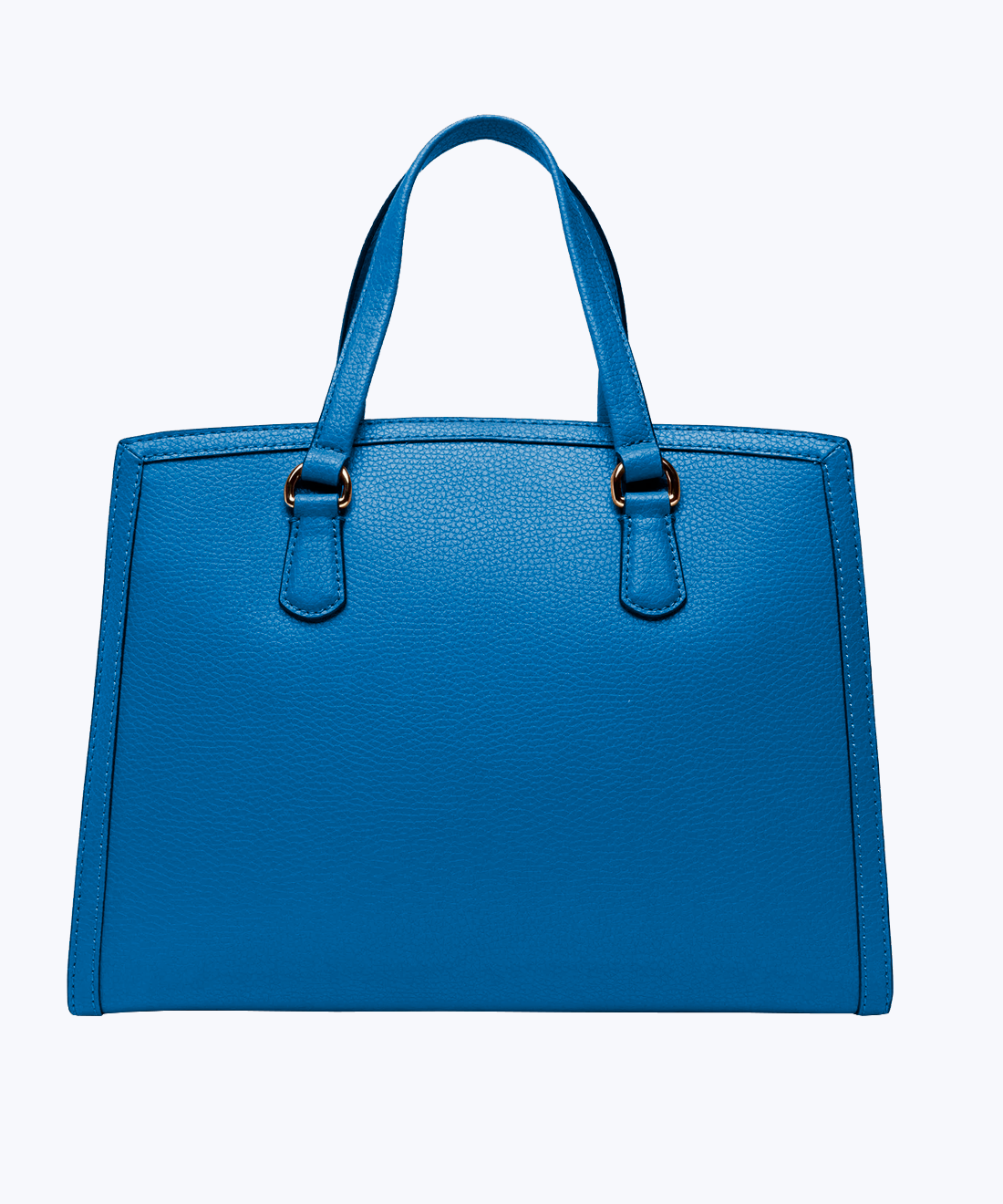 Leather tote bag