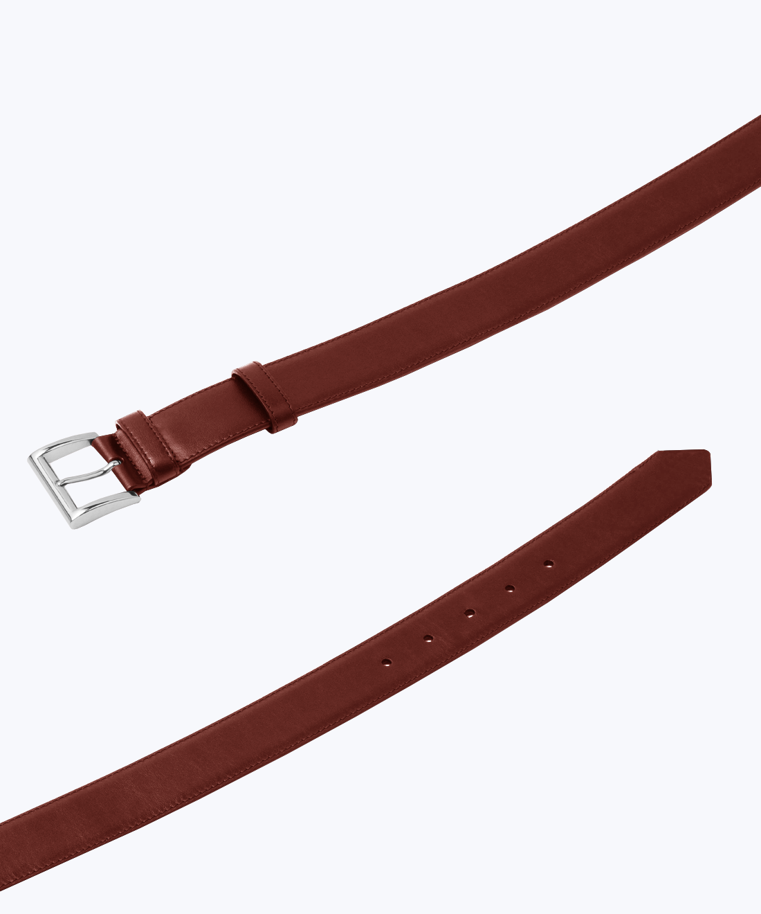 Men's leather belt