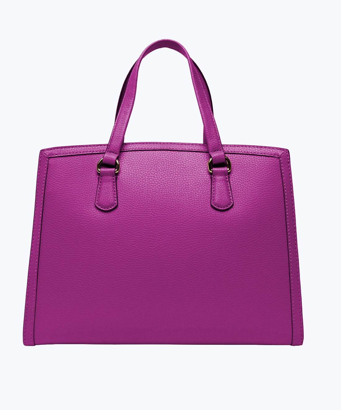 Leather tote bag