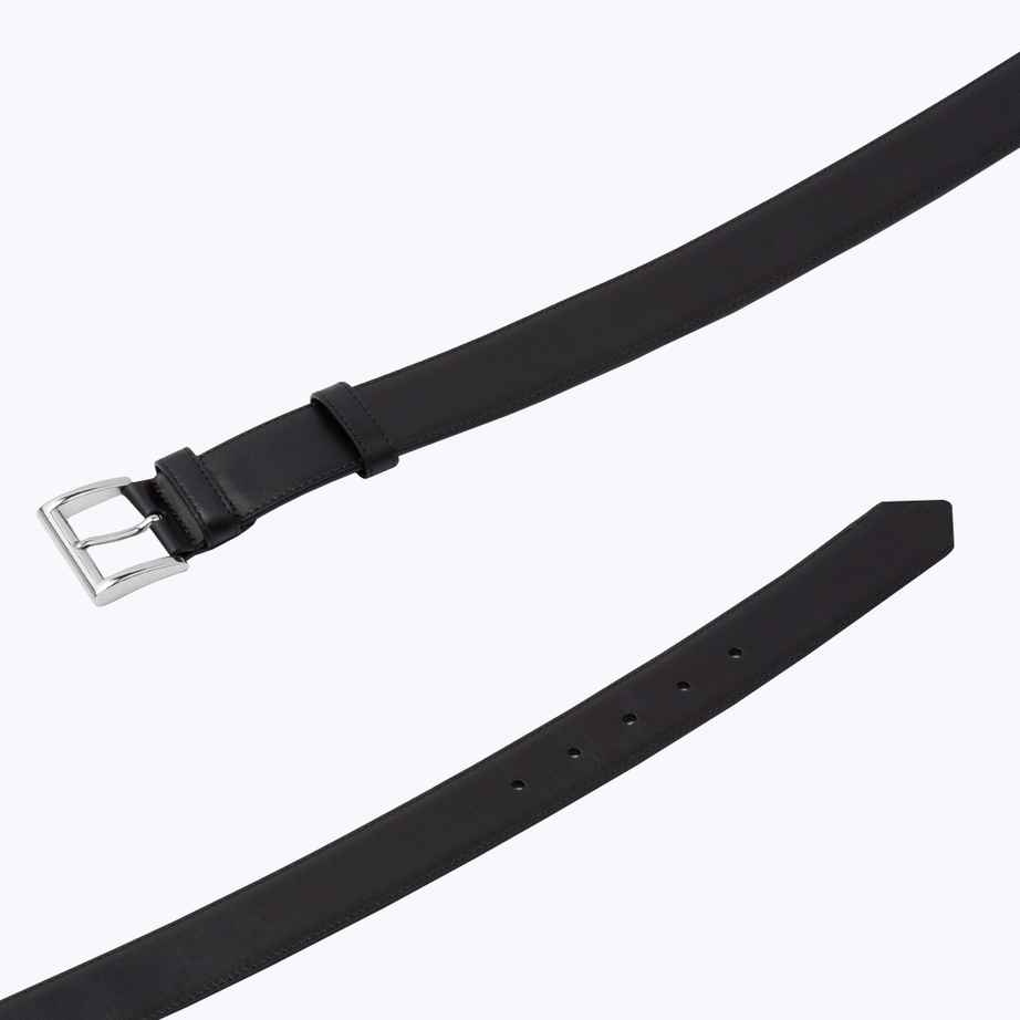 Men's leather belt