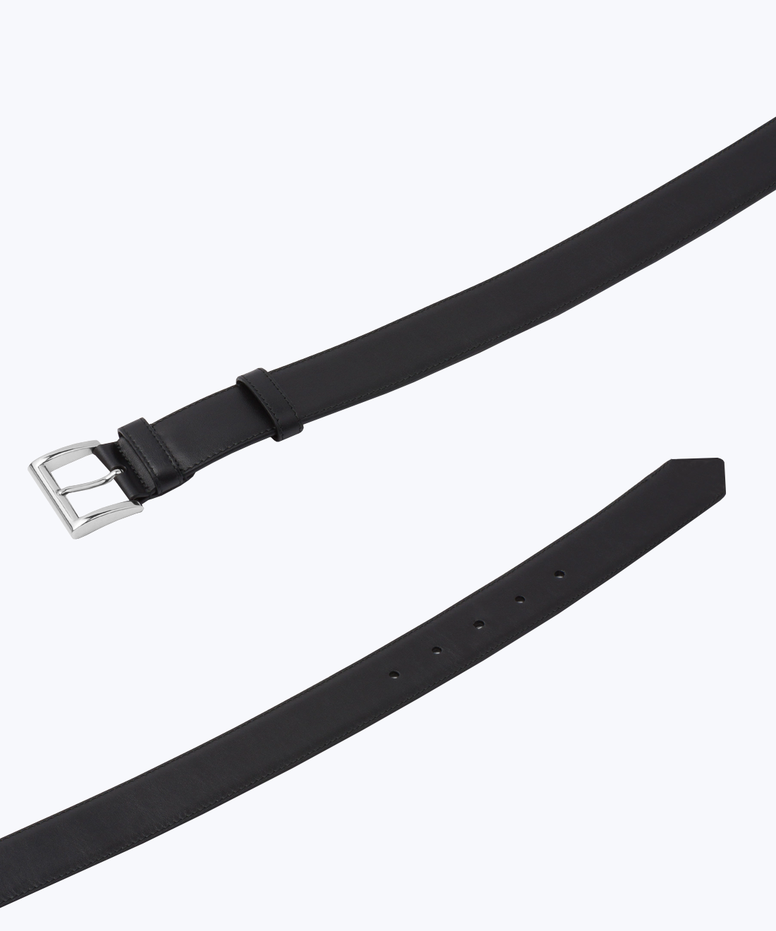Men's leather belt