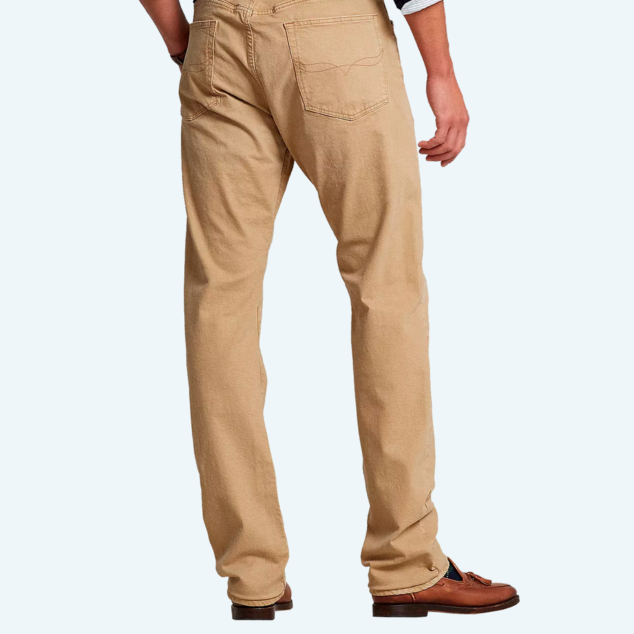 Demi-season denim trousers
