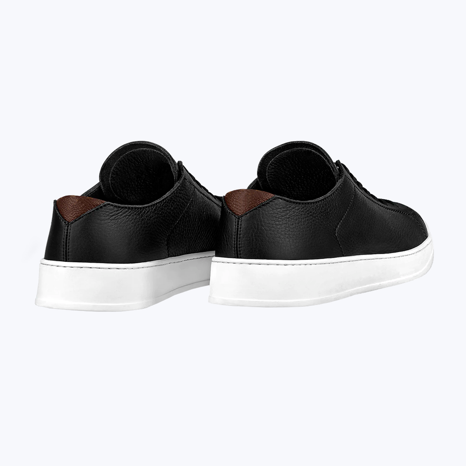 Black street sneakers