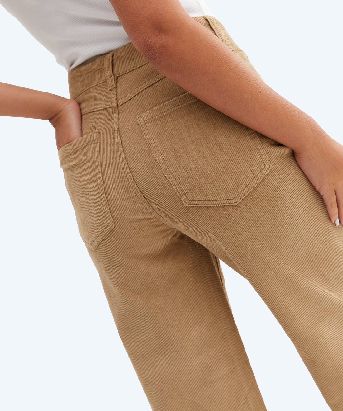 Wide leg jeans