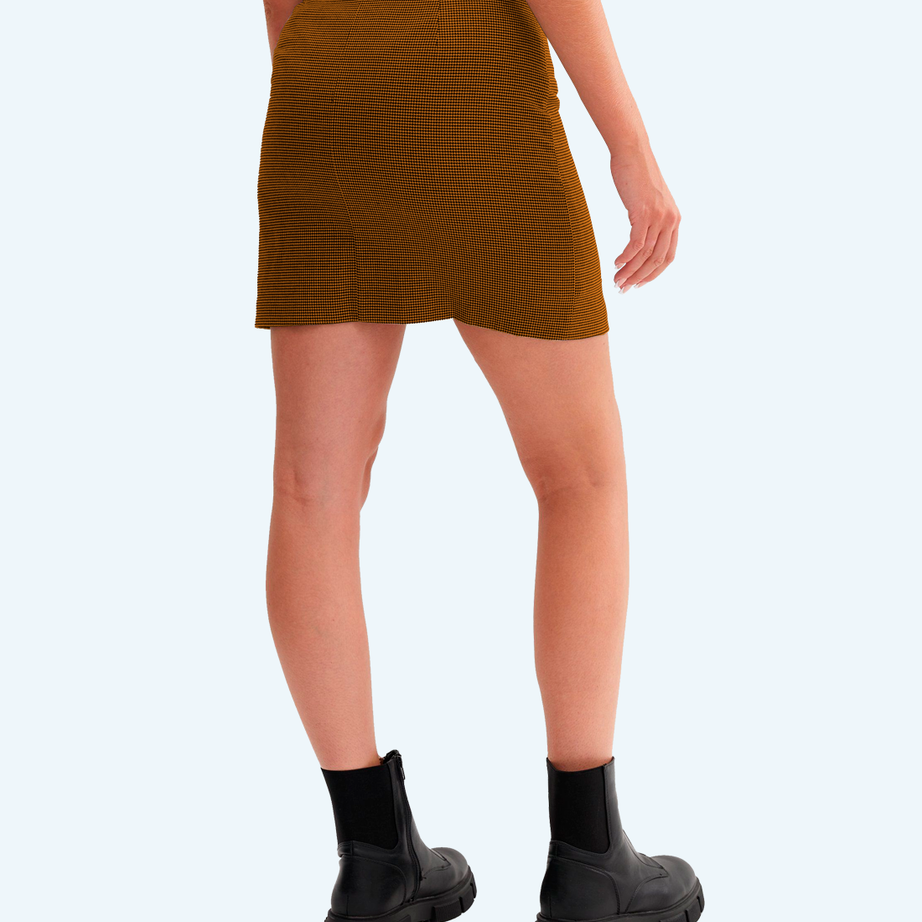 Strict short skirt