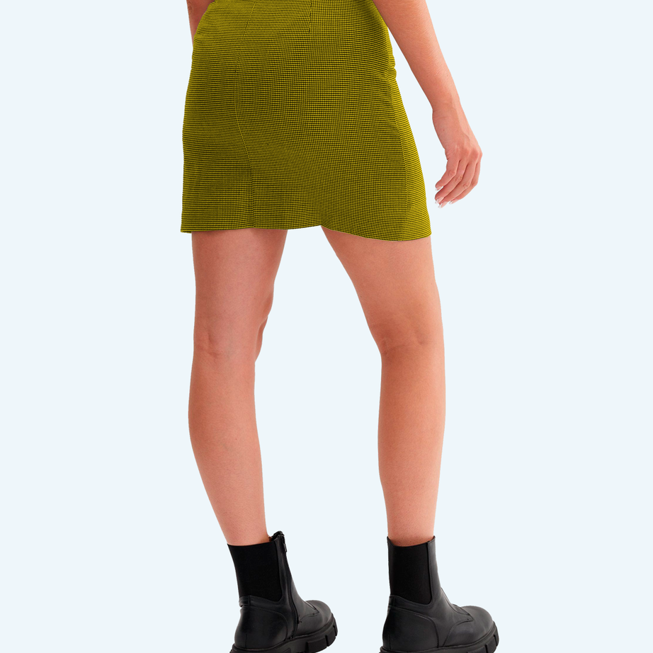 Strict short skirt
