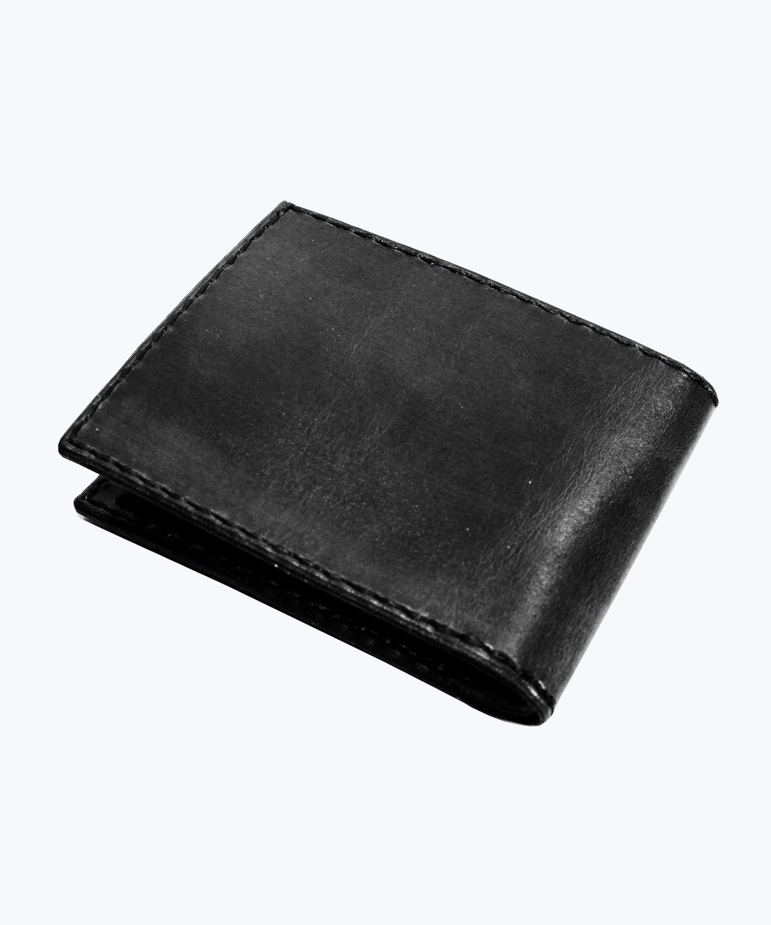 Rough leather wallet