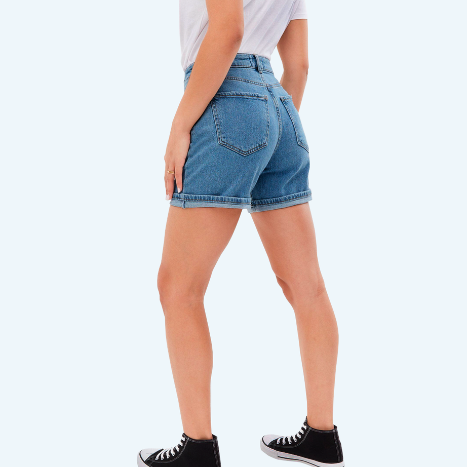 Short denim shorts