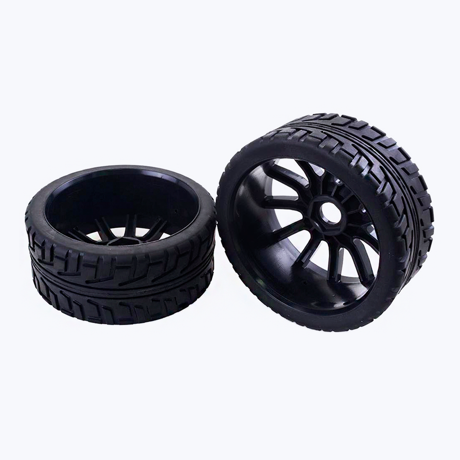 Black rims wheels
