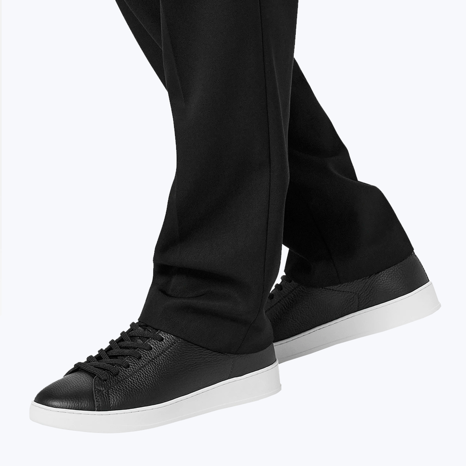 Black street sneakers