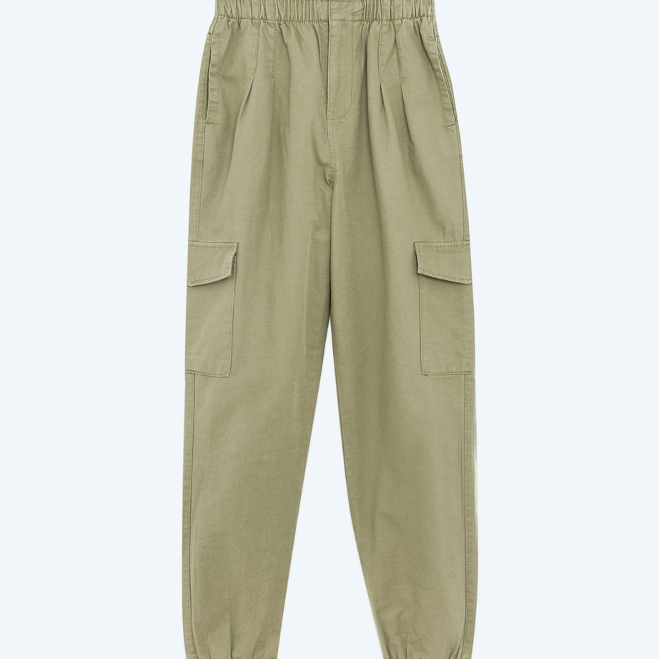 High waist trousers
