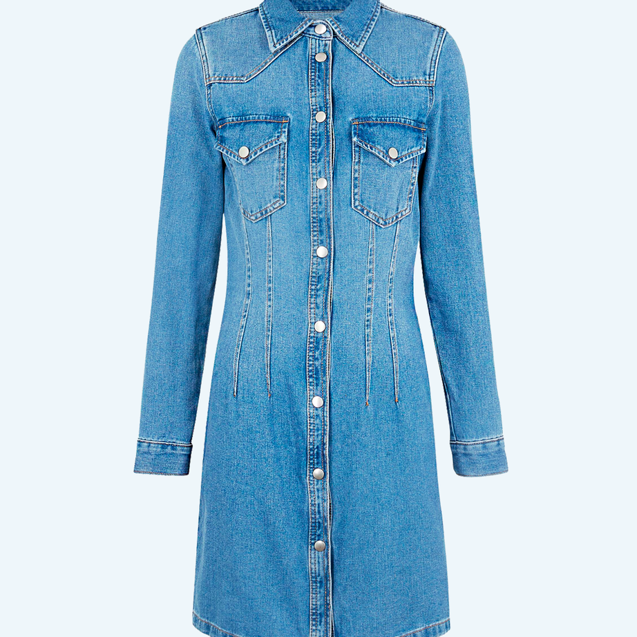 Denim dress for girls