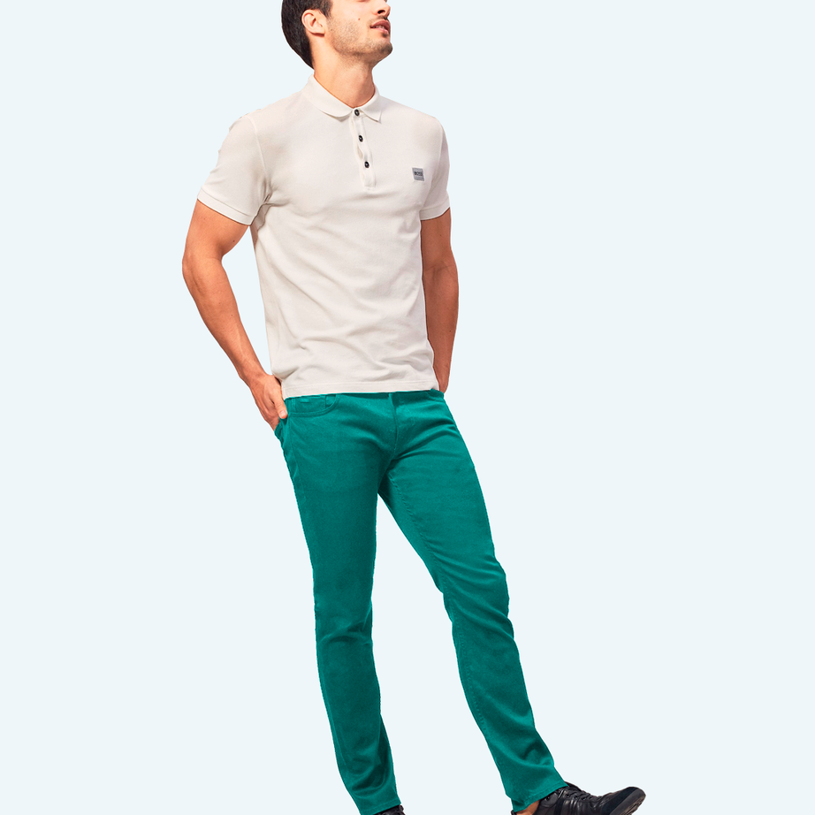 Classic denim trousers