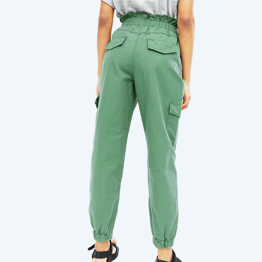 High waist trousers