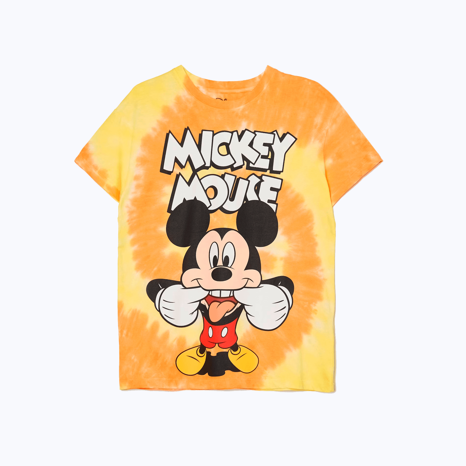Orange cartoon T-shirt