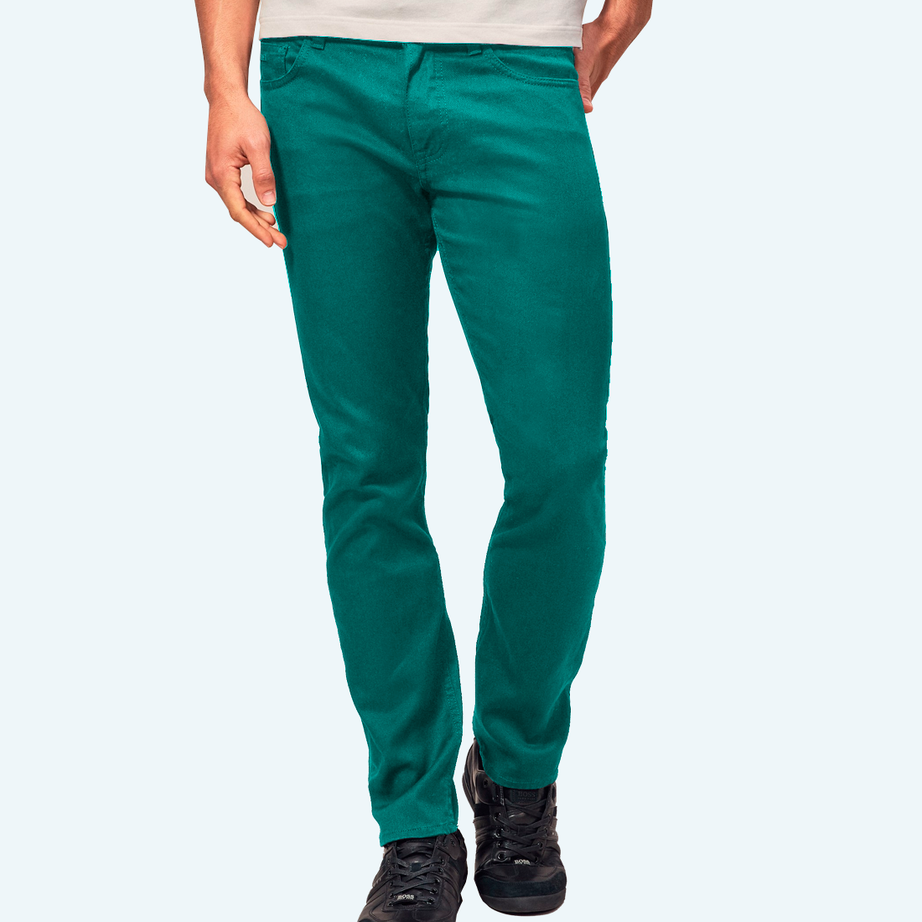 Classic denim trousers