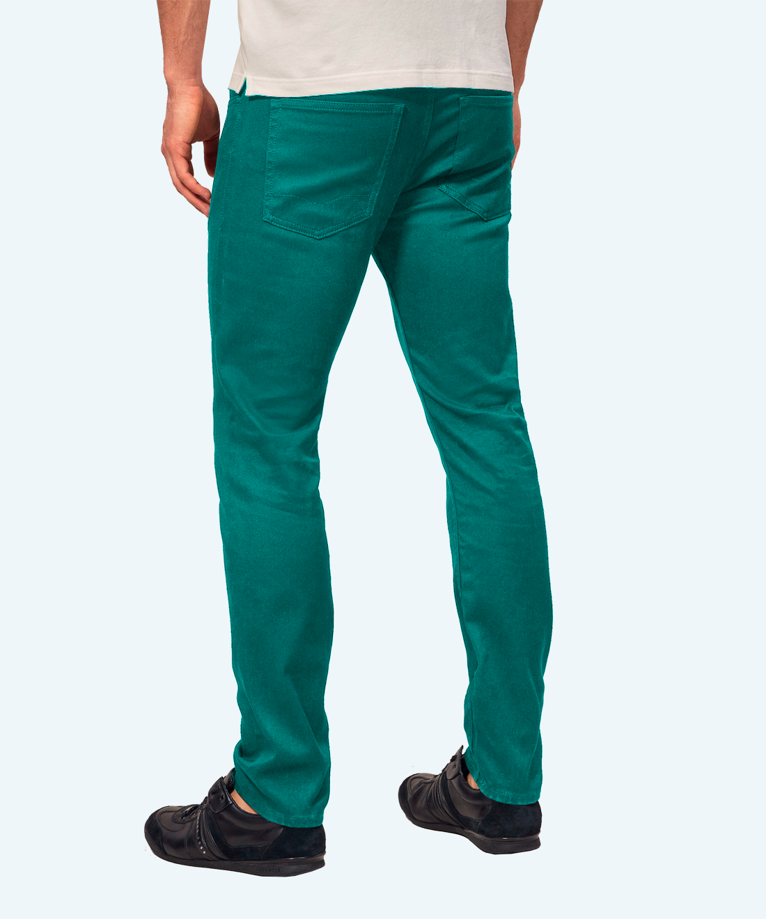 Classic denim trousers