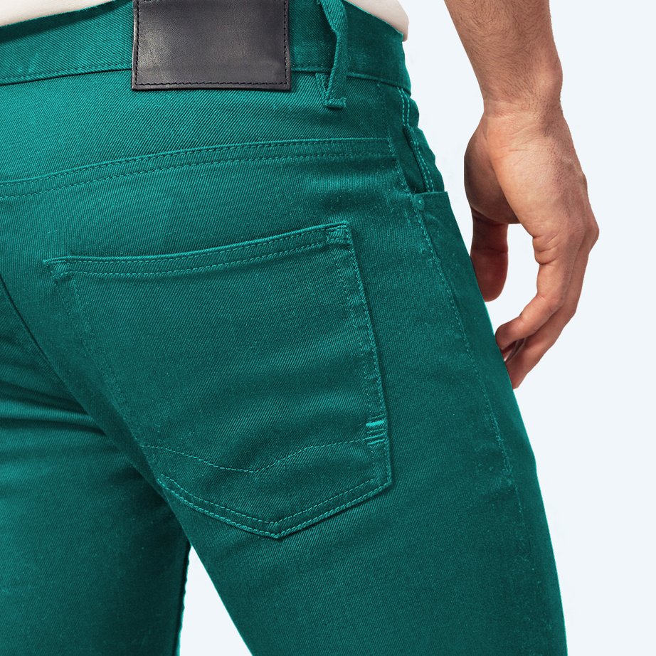 Classic denim trousers