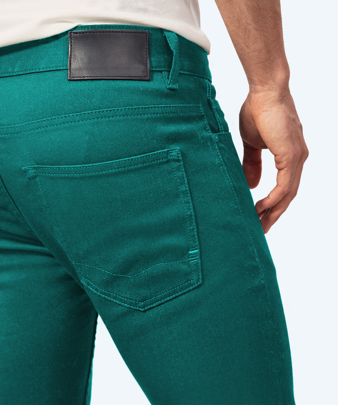 Classic denim trousers