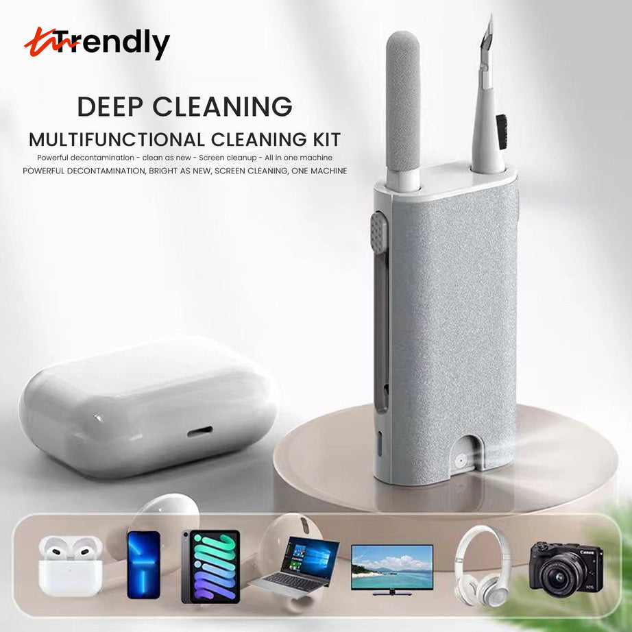 5 in 1 Multi functional Microfiber + Cleaning Pen kit for All Devices