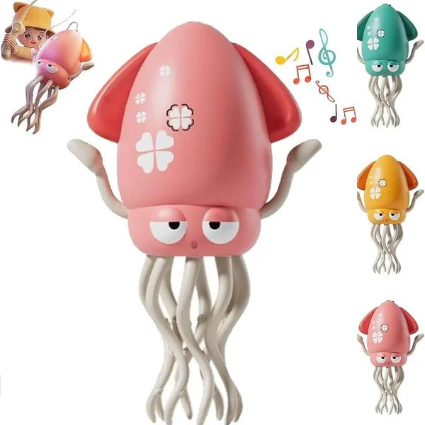 Electric Dancing Octopus Toy with Smart Obstacle Sensor
